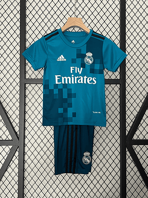 REAL MADRID III 17/18 CONJUNTO INFANTIL (RETRO)
