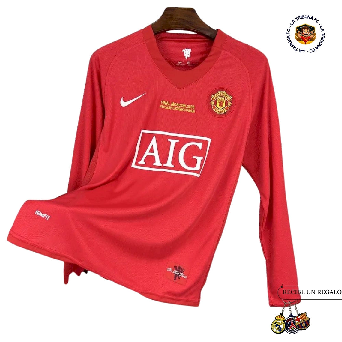 MANCHESTER UNITED I 07/08 HOMBRE (RETRO) 1