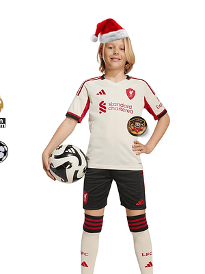 LIVERPOOL II 25/26 CONJUNTO INFANTIL
