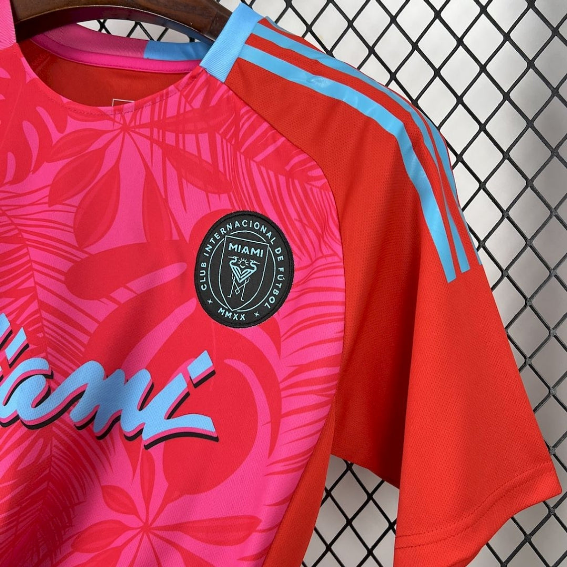 INTER MIAMI 25/26 EDICIÓN ESPECIAL ROSA ROJO HOMBRE 4