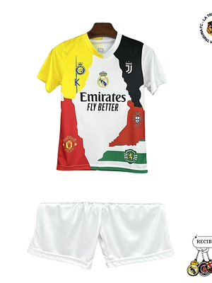 CRISTIANO RONALDO 25/26 CONJUNTO INFANTIL