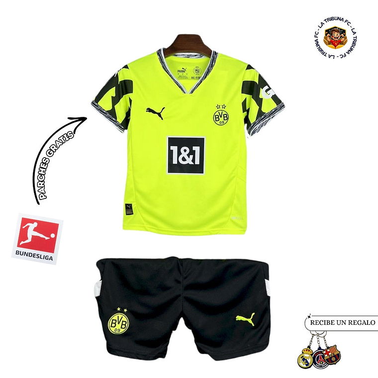 BORUSSIA DORTMUND 25/26 EDICIÓN ESPECIAL CONJUNTO INFANTIL 1