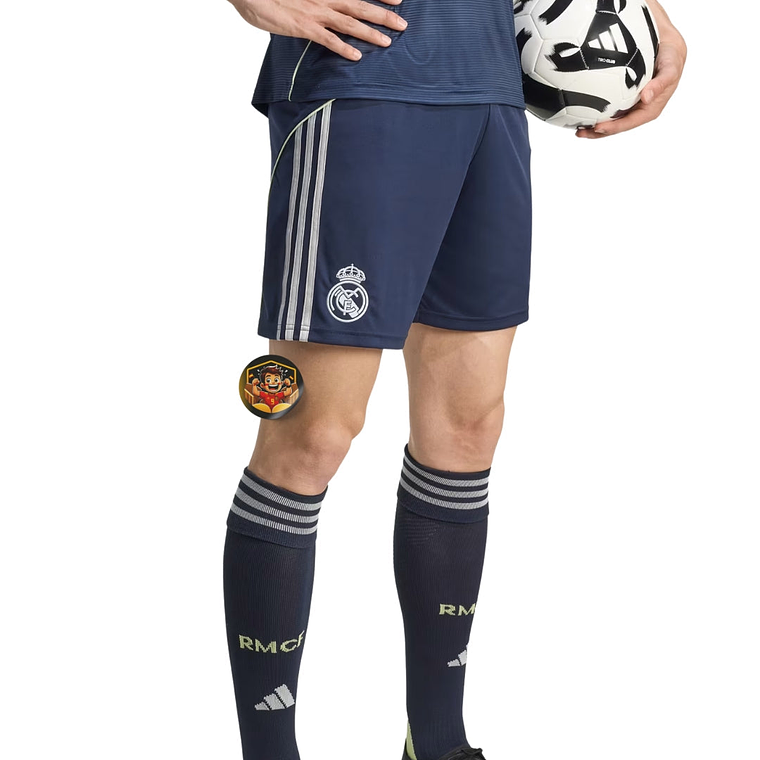 PANTALÓN CORTO REAL MADRID II 25/26 ADULTO 2