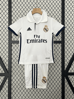 REAL MADRID I 16/17 CONJUNTO INFANTIL (RETRO)