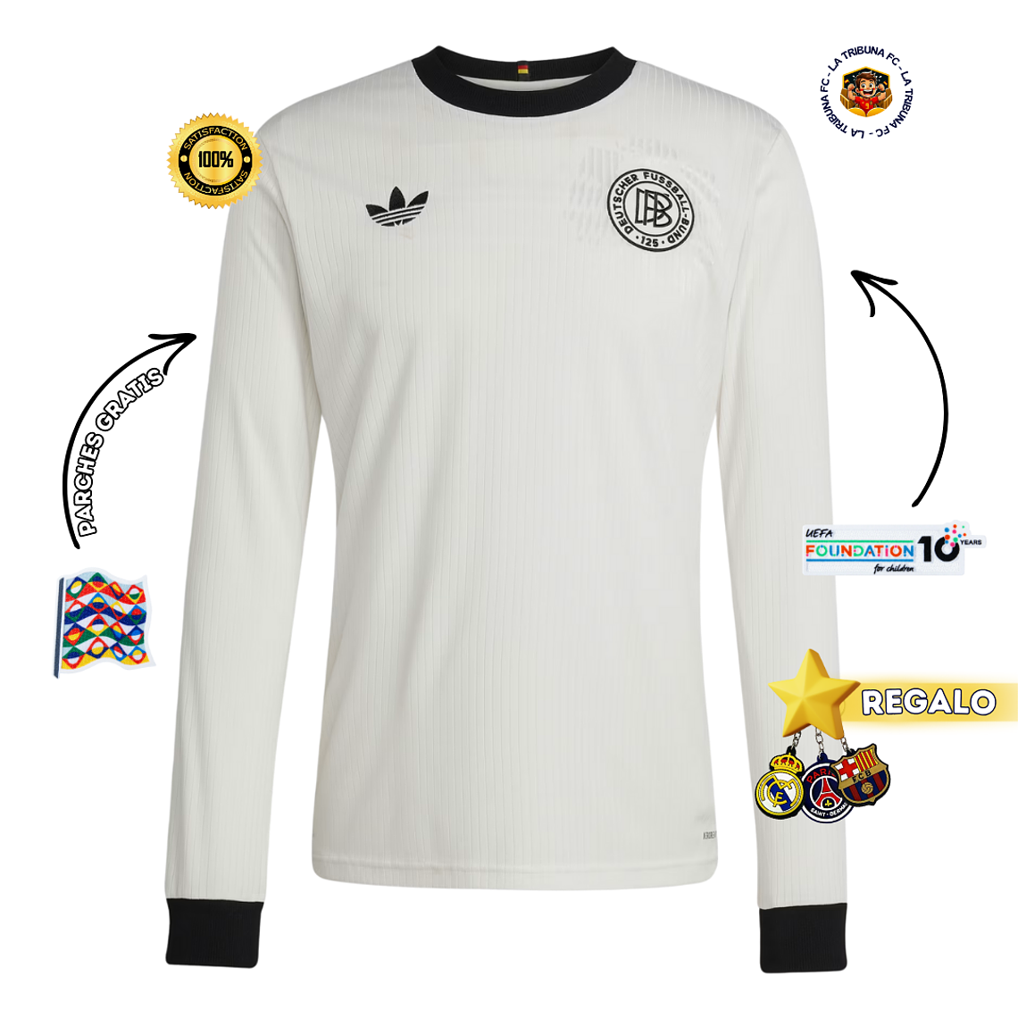 ALEMANIA 125 AÑOS EDICIÓN LIMITADA 25/26 HOMBRE (MANGA LARGA) 1