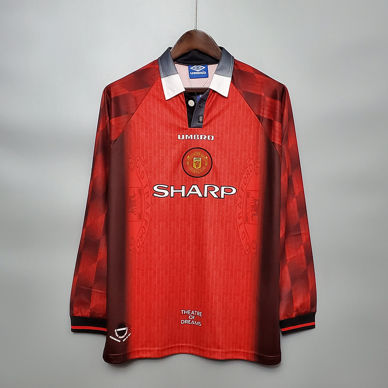 MANCHESTER UNITED I 1996 HOMBRE (RETRO) MANGA LARGA 1