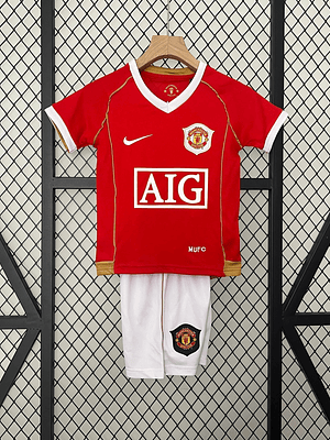 MANCHESTER UNITED I 06/07 CONJUNTO INFANTIL (RETRO)