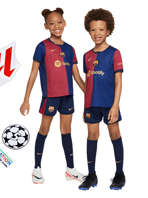 BARCELONA I 24/25 CONJUNTO INFANTIL
