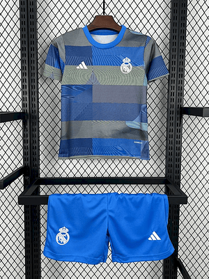 REAL MADRID CALENTAMIENTO I 25/26 CONJUNTO INFANTIL LANZAMIENTO