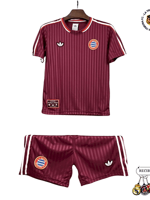BAYERN MUNICH TERRACE ICONS 25/26 CONJUNTO INFANTIL