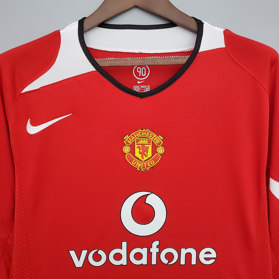 MANCHESTER UNITED I 04/05 HOMBRE (RETRO) MANGA LARGA 3