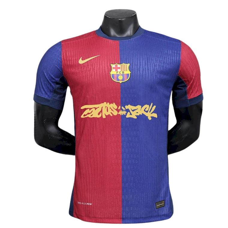 BARCELONA x TRAVIS SCOTT CACTUS JACK 2025 EDICIÓN LIMITADA VERSION JUGADOR 7