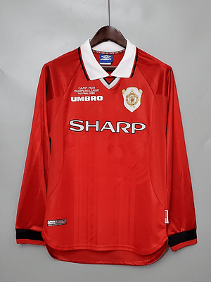 MANCHESTER UNITED I 99/00 HOMBRE (RETRO) MANGA LARGA