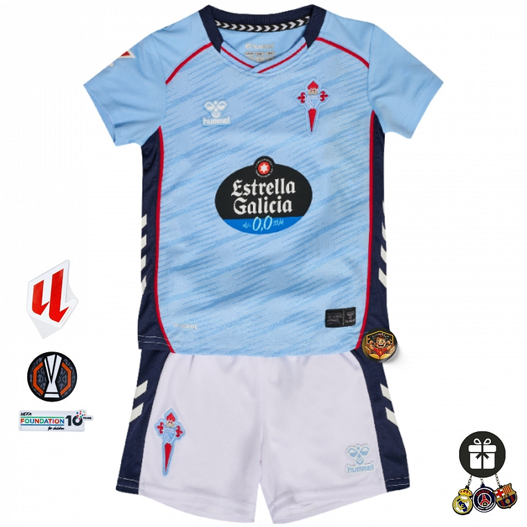 CELTA DE VIGO II 25/26 CONJUNTO INFANTIL 1