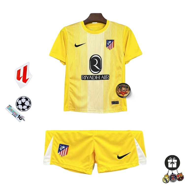 ATLÉTICO MADRID I PORTERO 25/26 CONJUNTO INFANTIL 1