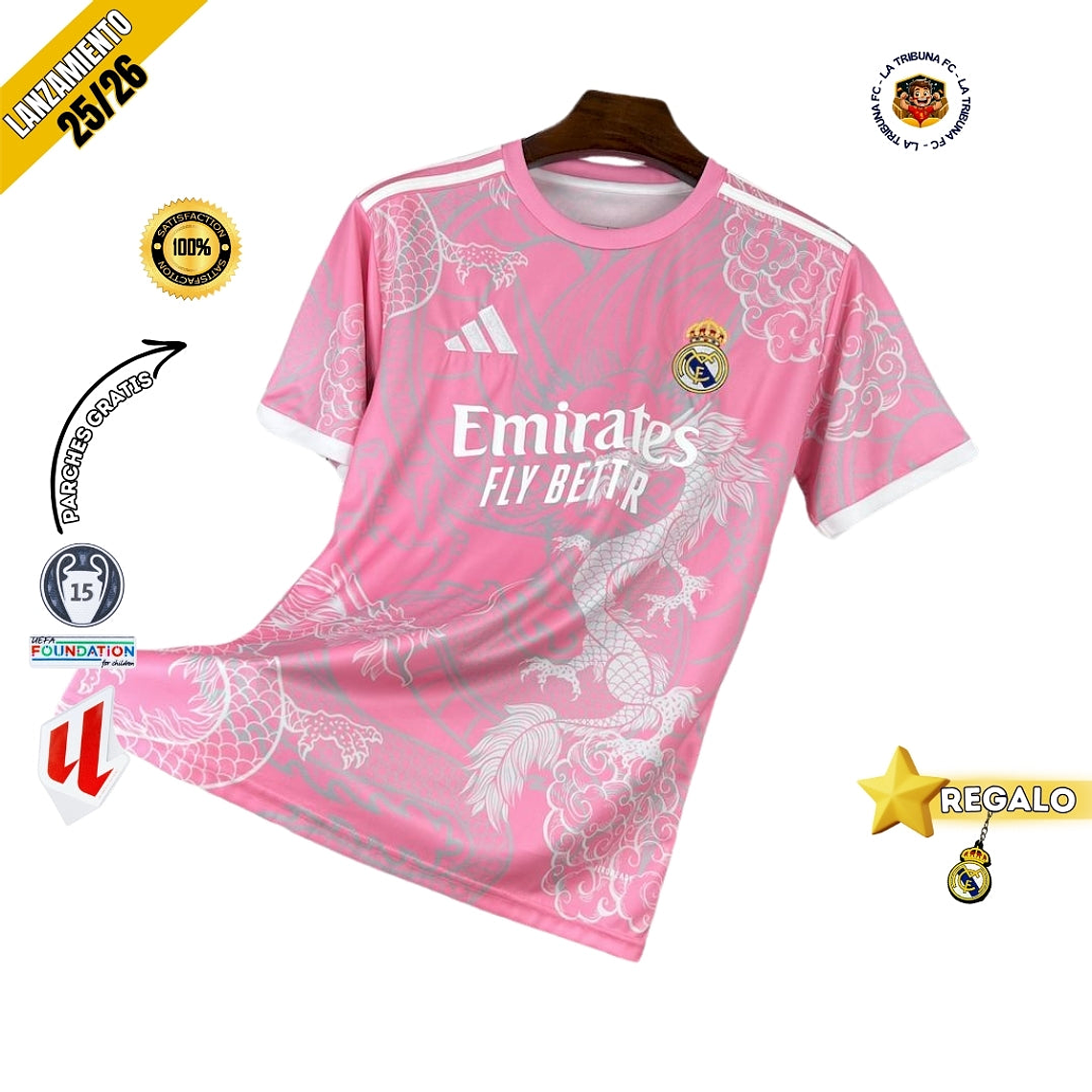 REAL MADRID EDICIÓN ESPECIAL ROSA 25/26 HOMBRE 1