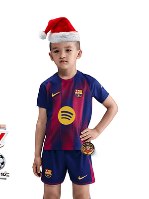 BARCELONA I 25/26 CONJUNTO INFANTIL