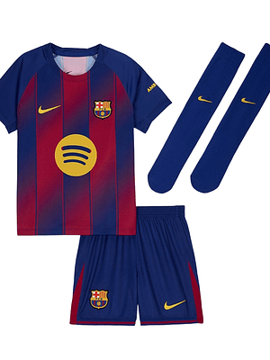BARCELONA I 25/26 CONJUNTO INFANTIL