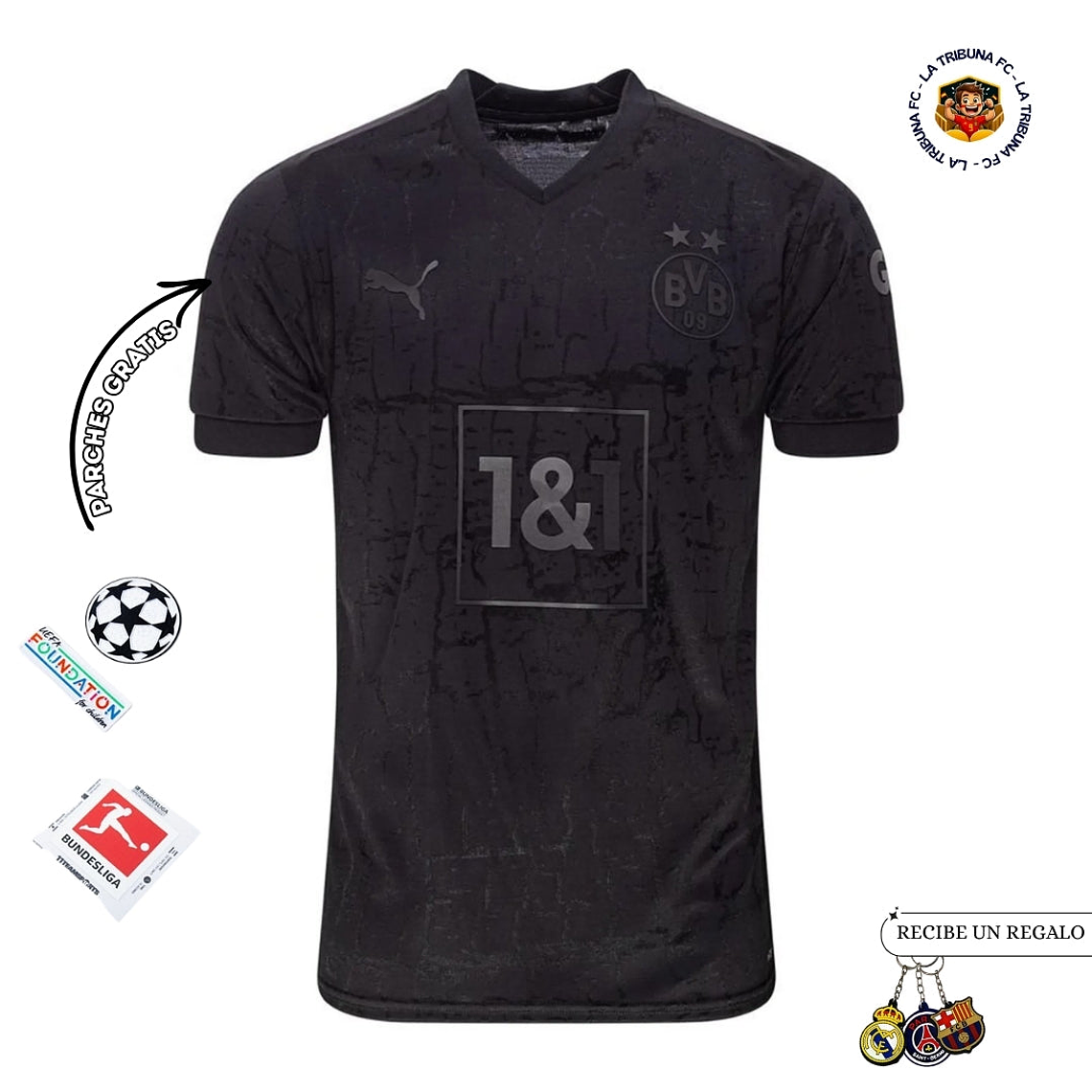 BORUSSIA DORTMUND EDICIÓN ESPECIAL NEGRO 22/23 HOMBRE 1