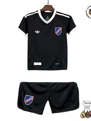 COLO COLO 100° AÑOS EDICIÓN ESPECIAL BLACK 25/26 CONJUNTO INFANTIL