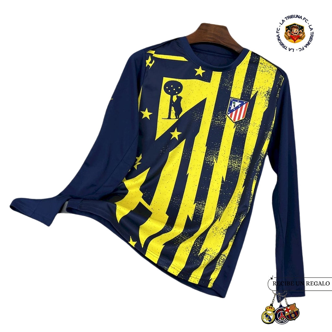 ATLETICO MADRID CALENTAMIENTO 25/26 HOMBRE (MANGA LARGA) 1