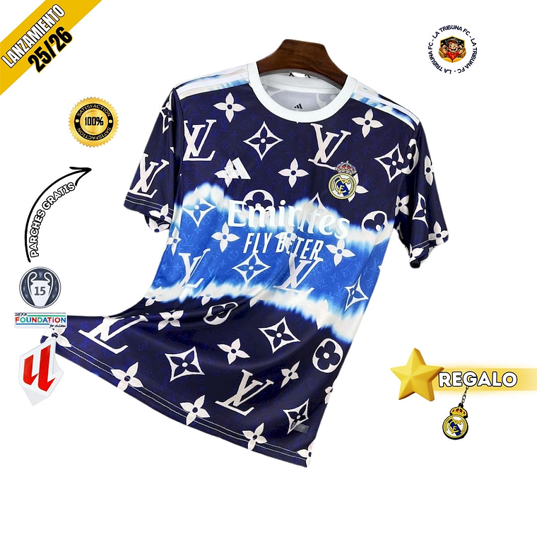 REAL MADRID EDICIÓN ESPECIAL LOUIS VUITTON 25/26 HOMBRE 1