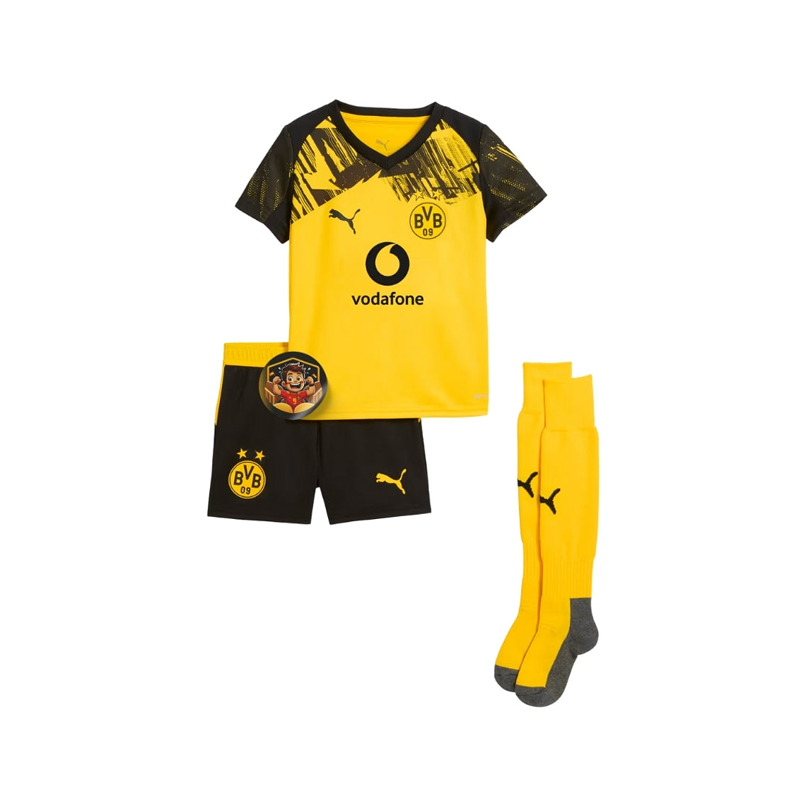 BORUSSIA DORTMUND I 25/26 CONJUNTO INFANTIL 5