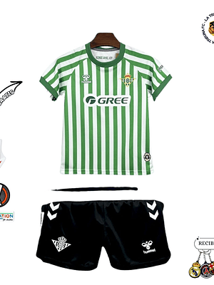 REAL BETIS EDICIÓN ESPECIAL CONFERENCE LEAGUE FINAL 25/26 CONJUNTO INFANTIL
