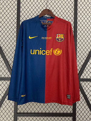 BARCELONA I 08/09 HOMBRE (RETRO) MANGA LARGA ESPECIAL CHAMPHIONS