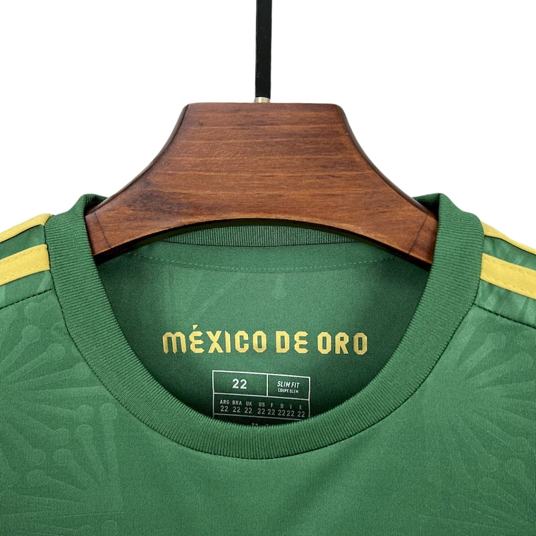 MÉXICO EDICIÓN ESPECIAL DORADO VERDE 25/26 CONJUNTO INFANTIL 3