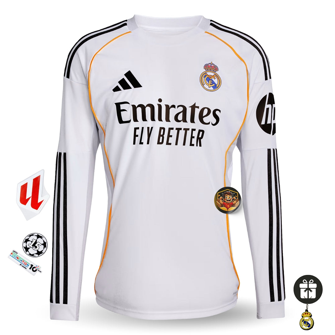 REAL MADRID I 25/26 HOMBRE MANGA LARGA 1