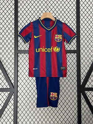 BARCELONA I 09/10 CONJUNTO INFANTIL (RETRO)