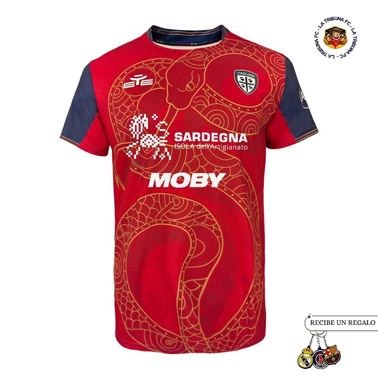 CAGLIARI CALCIO EDICIÓN ESPECIAL SERPIENTE 24/25 HOMBRE 1