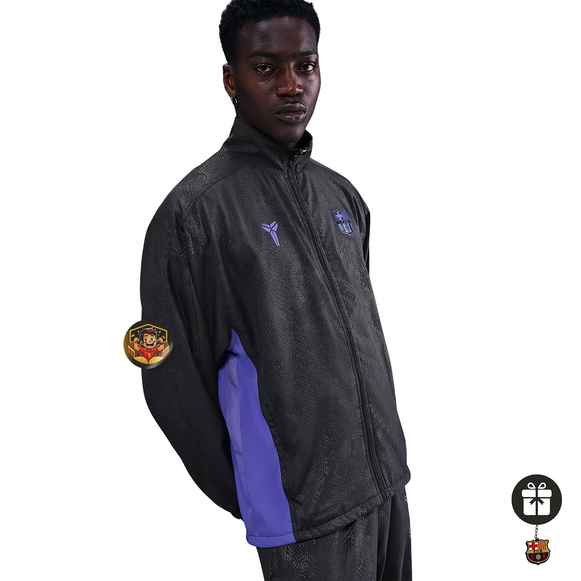 CHAQUETA Y PANTALÓN BARCELONA EDICIÓN MAMBA 25/26 1