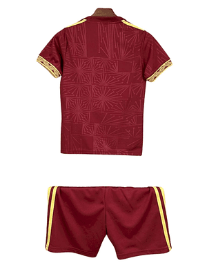 MÉXICO EDICIÓN ESPECIAL DORADO ROJO 25/26 CONJUNTO INFANTIL