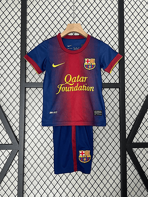 BARCELONA I 12/13 CONJUNTO INFANTIL (RETRO)
