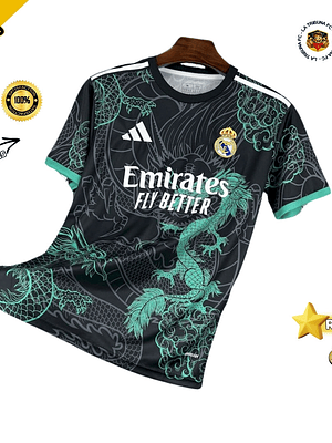 REAL MADRID EDICIÓN ESPECIAL NEGRO Y VERDE 25/26 HOMBRE
