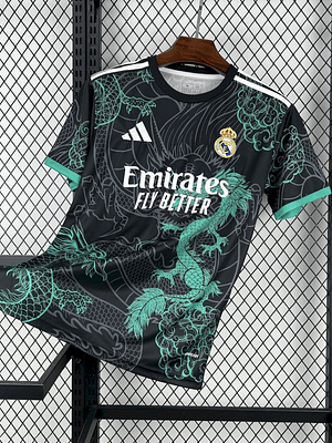REAL MADRID EDICIÓN ESPECIAL NEGRO Y VERDE 25/26 HOMBRE