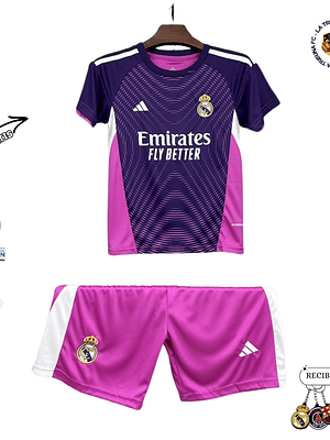 REAL MADRID PORTERO I 25/26 CONJUNTO INFANTIL
