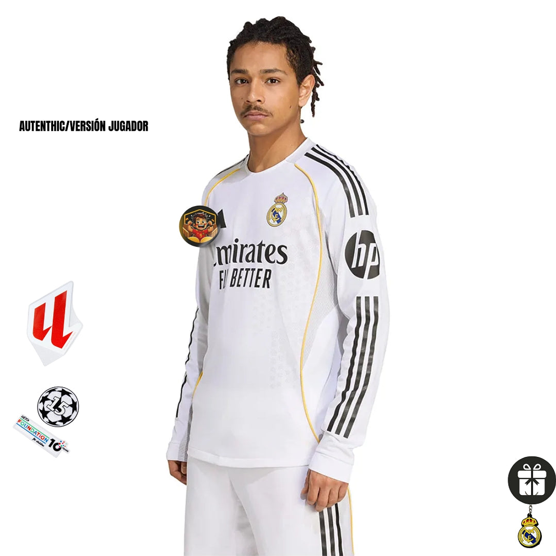 REAL MADRID I 25/26 HOMBRE (VERSIÓN JUGADOR) MANGA LARGA 1