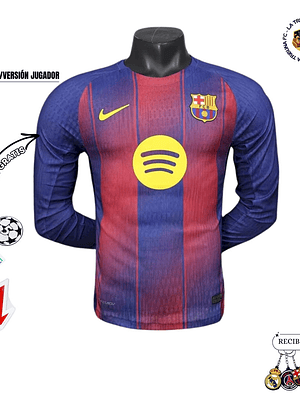 BARCELONA I 25/26 VERSION JUGADOR (MANGA LARGA)
