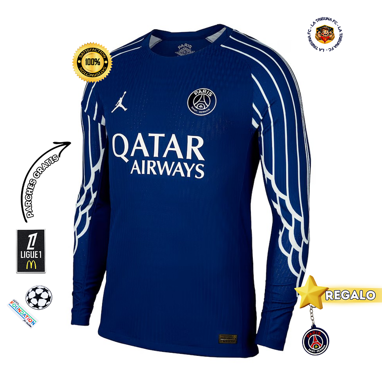 PSG IV 25/26 HOMBRE MANGA LARGA 1