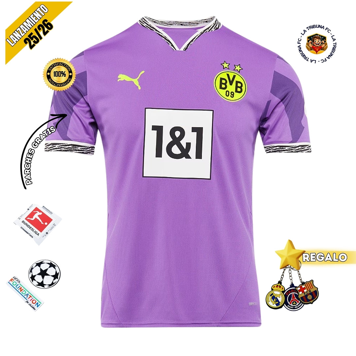 BORUSSIA DORTMUND PORTERO EDICIÓN ESPECIAL 24/25 HOMBRE 1