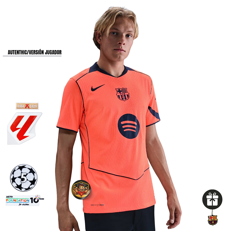 BARCELONA III 25/26 HOMBRE (VERSIÓN JUGADOR) 1