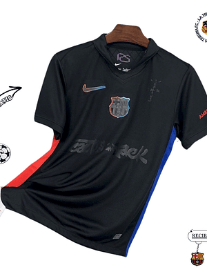 BARCELONA x TRAVIS SCOTT CACTUS JACK NEGRA 2025 EDICIÓN LIMITADA