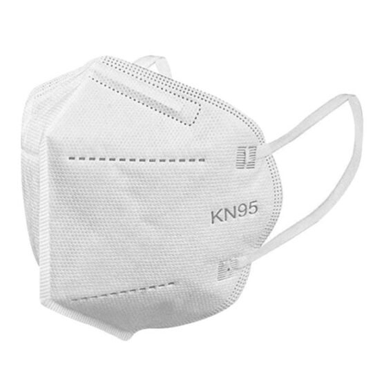 Mascarilla KN95 sin Filtro Color Blanco (1 Caja 5 Unid.)