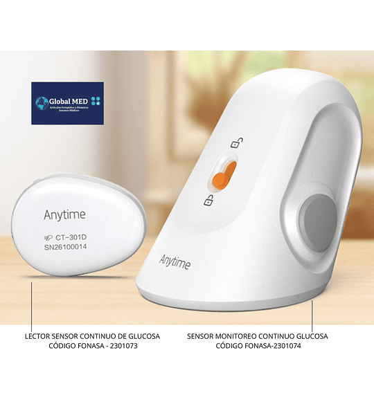 SENSOR  CT3   MONITOREO CONTINUO GLUCOSA