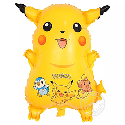 1 Globo Pikachu Metalizado - Pokemon