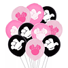 10 Globos Minnie Mouse - 4 Diseños Surtidos