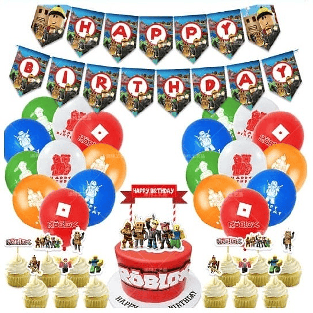 Pack Cumpleaños Roblox 1